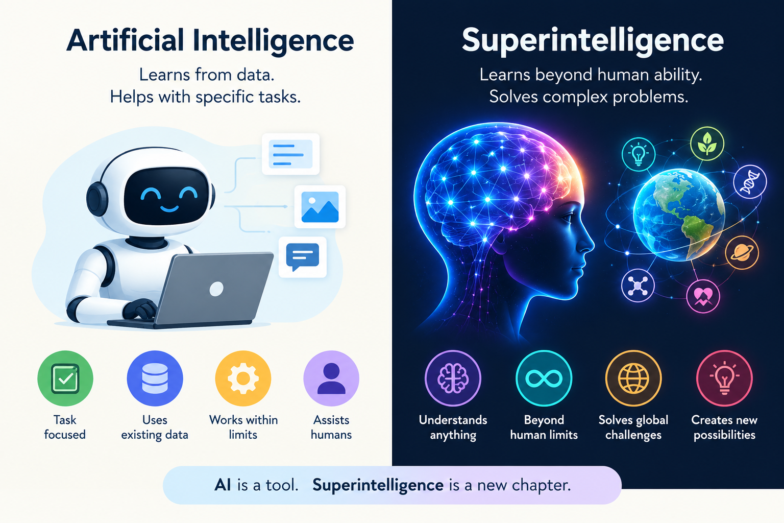 AI vs Super Intelligence: Who will win?